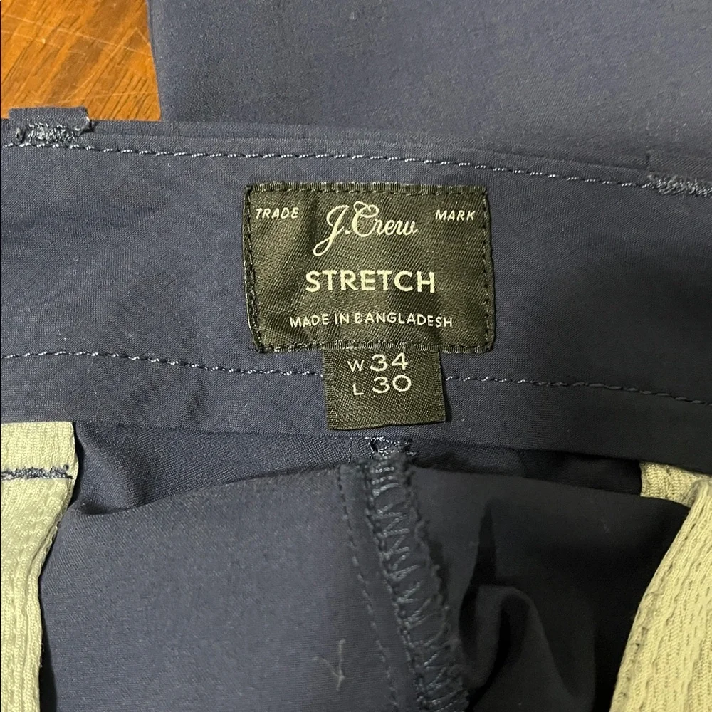 J. Crew 484 Slim Fit Tech Pant Sz 34